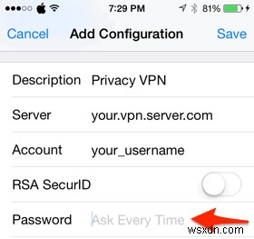 วิธีตั้งค่า VPN บน iPhone ของคุณ 