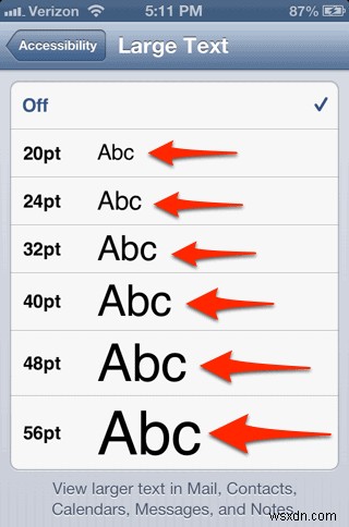 วิธีเพิ่มขนาดแบบอักษรบน iPhone หรือ iPad ของคุณ