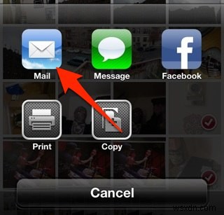 วิธีส่งอีเมลรูปภาพจาก iPhone หรือ iPad ของคุณ