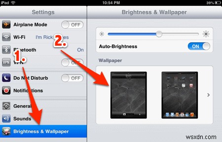 วิธีเปลี่ยนวอลเปเปอร์บน iPhone หรือ iPad 