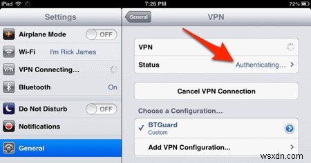 วิธีตั้งค่า VPN บน iPhone หรือ iPad 