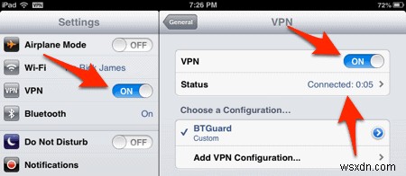 วิธีตั้งค่า VPN บน iPhone หรือ iPad 