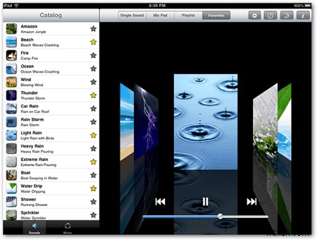 แจกฟรี:White Noise Pro สำหรับ iPad 