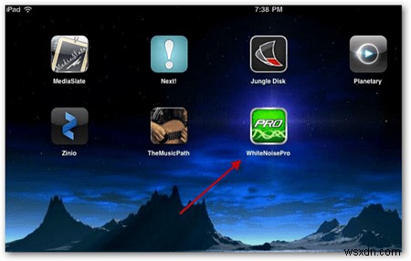 แจกฟรี:White Noise Pro สำหรับ iPad 