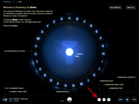 เปลี่ยนเพลงบน iPad ของคุณให้เป็นจักรวาล Sci-Fi ที่สนุกเหลือเชื่อด้วยแอพ Planetary ฟรี 