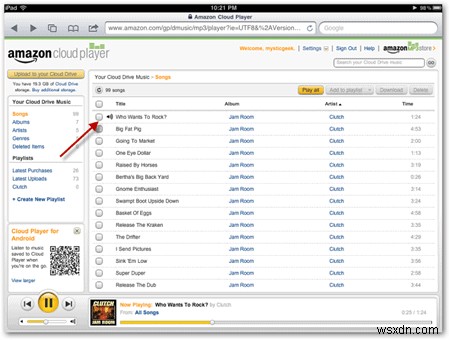 วิธีเล่น MP3 บน iPhone ของคุณผ่าน Amazon Cloud Player 