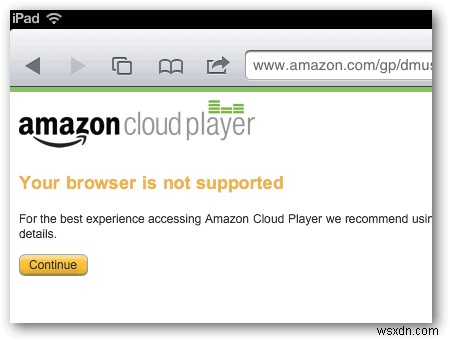 วิธีเล่น MP3 บน iPhone ของคุณผ่าน Amazon Cloud Player 