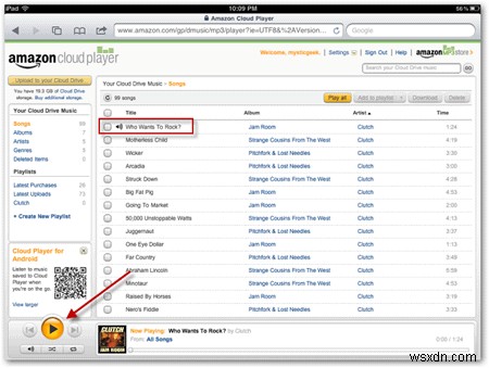 วิธีใช้ Amazon Cloud Player บน iPhone, iPad หรือ iPod Touch 