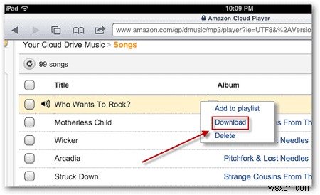 วิธีใช้ Amazon Cloud Player บน iPhone, iPad หรือ iPod Touch 