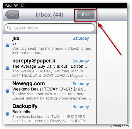 วิธีลบอีเมลหลายฉบับพร้อมกันบน iPhone, iPad หรือ iPod Touch ของคุณ 