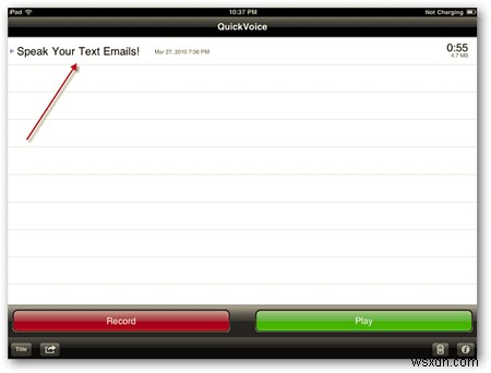 วิธีเพิ่มแอปบันทึกเสียงลงใน iPad 
