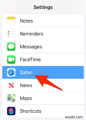 วิธีเปิดใช้งานแถบบุ๊กมาร์กใน Safari สำหรับ iPad 