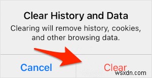 วิธีล้างแคช ประวัติและคุกกี้ใน Safari สำหรับ iPad 