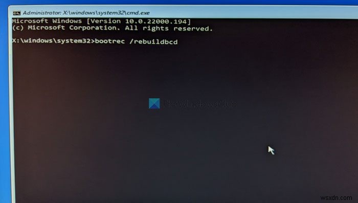 วิธีแก้ไขรหัสข้อผิดพลาด 0xc00000f บน Windows 11/10 