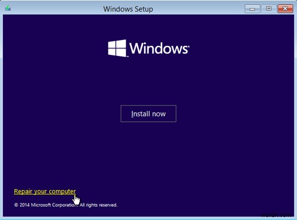 รีเซ็ตพีซีเครื่องนี้ติดอยู่ใน Windows 11/10 