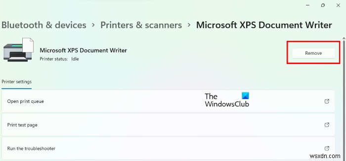 แก้ไข Microsoft XPS Document Writer ไม่ทำงาน 