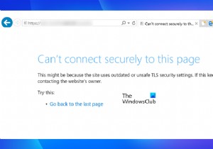 แก้ไขไม่สามารถเชื่อมต่ออย่างปลอดภัยกับข้อผิดพลาดของหน้านี้ใน Microsoft Edge 