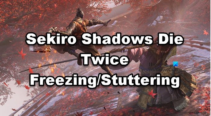 Sekiro Shadows Die Twice หยุดนิ่ง กระตุก หรือหยุดทำงานบน PC 