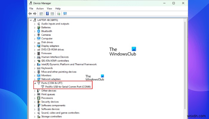 วิธีการติดตั้งไดรเวอร์ PL2303 (Prolific) บน Windows 11 