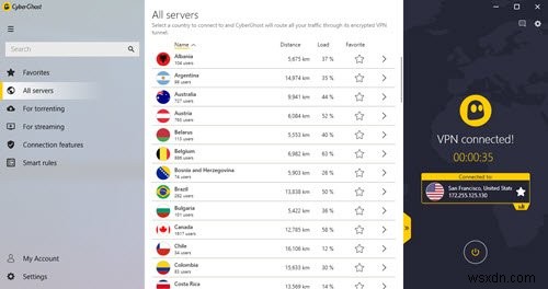 ไม่สามารถส่งอีเมลเมื่อเชื่อมต่อกับ VPN 