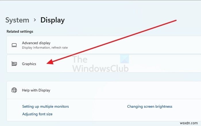 เกมไม่ได้ใช้ GPU ใน Windows 11 