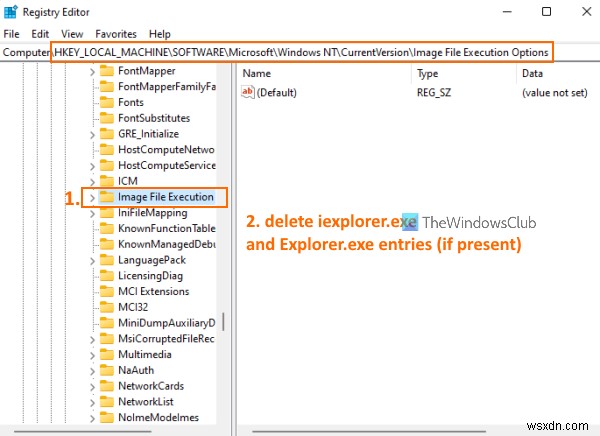 Windows ไม่พบ explorer.exe ตรวจสอบให้แน่ใจว่าคุณพิมพ์ชื่อถูกต้อง 