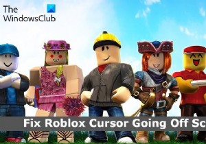 แก้ไขเคอร์เซอร์ Roblox ที่ปิดหน้าจอบน Windows PC 