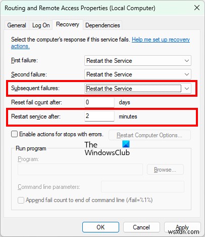 Routing and Remote Access Service (RRAS) ไม่เริ่มทำงานบน Windows 11/10 