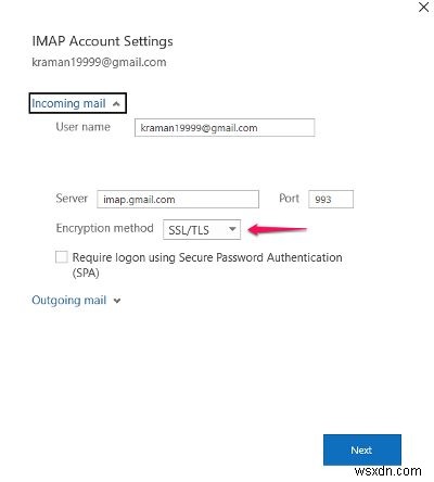 แก้ไข Outlook ไม่เชื่อมต่อกับเซิร์ฟเวอร์บนคอมพิวเตอร์ Windows 