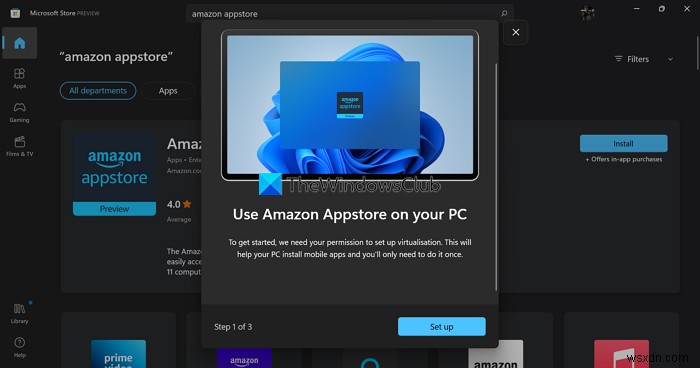 วิธีใช้ Amazon Appstore บน Windows 11 