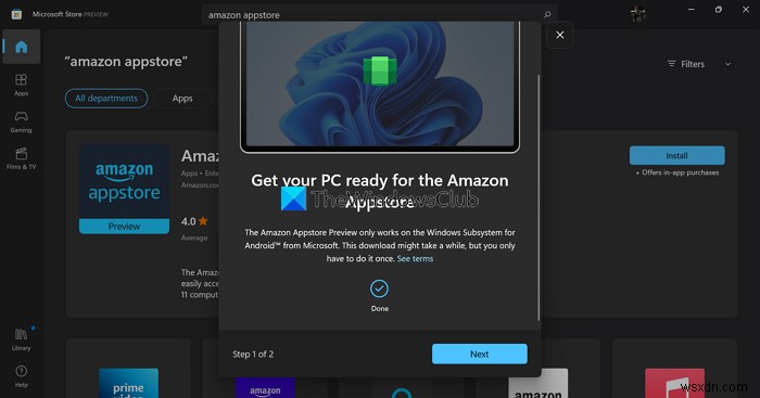 วิธีใช้ Amazon Appstore บน Windows 11 