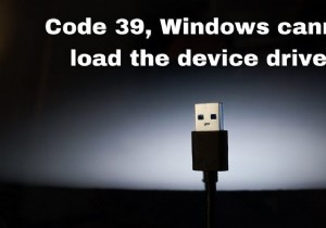 รหัส 39 ลง Windows ลงไดรเวอรเครื่องไม่ได้ USB มีปัญหา 
