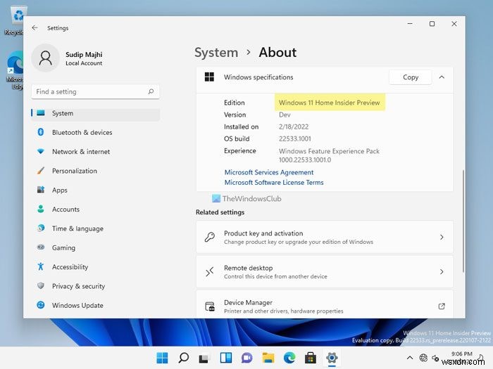 วิธีติดตั้ง Windows 11 Home โดยไม่ต้องใช้บัญชี Microsoft 