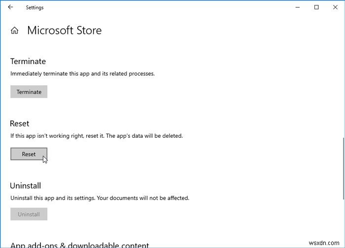 แอปนี้ถูกบล็อกเนื่องจากข้อผิดพลาดของนโยบายบริษัทใน Microsoft Store 