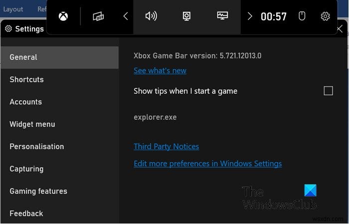 วิธีใช้ Xbox Game Bar ใน Windows 11 