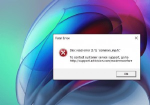 แก้ไขข้อผิดพลาด Warzone Fatal ข้อผิดพลาดในการอ่านดิสก์บน Windows PC 