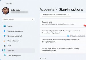 วิธีรีสตาร์ทแอปโดยอัตโนมัติเมื่อคุณลงชื่อเข้าใช้ Windows 11/10 . อีกครั้ง 