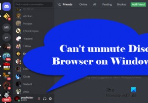 ไม่สามารถเปิดเสียงเบราว์เซอร์ Discord บน Windows PC 
