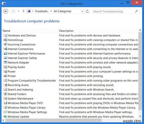 ตัวแก้ไขปัญหาไม่ทำงานใน Windows 11/10; เกิดข้อผิดพลาดขณะแก้ไขปัญหา 