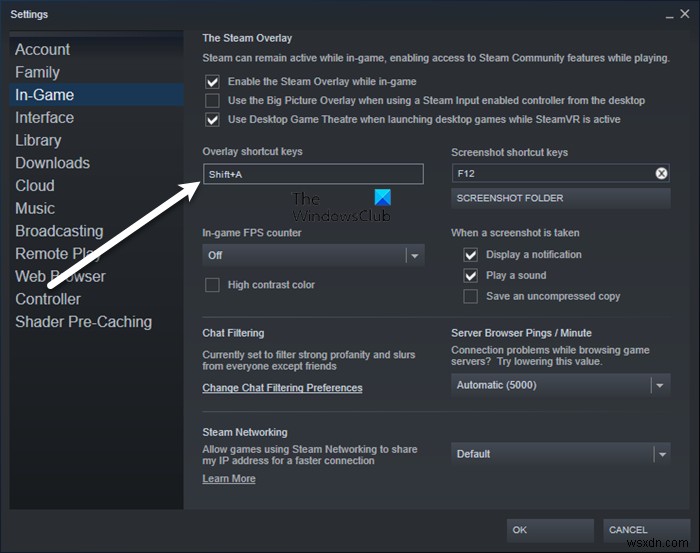 วิธีเปิดหรือปิดการใช้งาน Steam Overlay บน Windows PC 