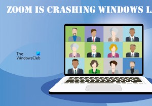 การซูมทำให้แล็ปท็อป Windows ขัดข้อง 