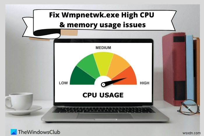 แก้ไขการใช้ CPU หรือหน่วยความจำสูง Wmpnetwk.exe บน Windows 11/10 