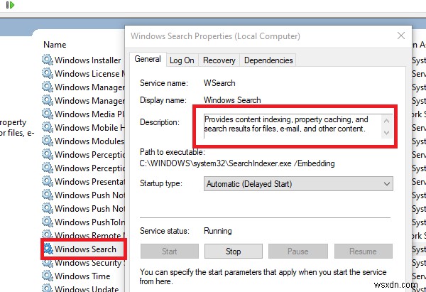 Microsoft Windows Search Protocol Host หยุดทำงาน 