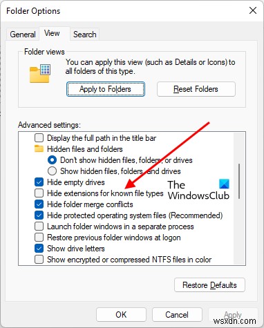 วิธีเปิดไฟล์ที่ไม่มีนามสกุลใน Windows 11/10 