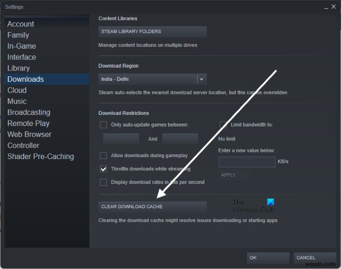 แก้ไขการอัปเดต Steam ที่ค้างอยู่บนพีซี Windows