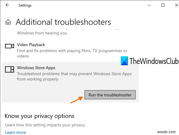 แก้ไข Microsoft Store Error Code 0x80073D0D ใน Windows 11/10 
