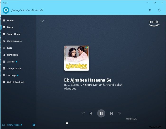 วิธีใช้ Alexa บน Windows 11/10 PC 