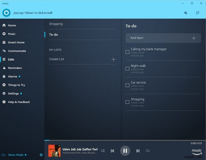 วิธีใช้ Alexa บน Windows 11/10 PC 