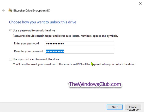 วิธีเปิดใช้งานหรือปิดใช้งาน BitLocker สำหรับไดรฟ์ข้อมูลที่เข้ารหัสใน Windows 11/10 