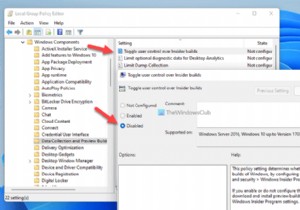 วิธีป้องกันไม่ให้ผู้ใช้สร้าง Insider Preview ใน Windows 11/10 